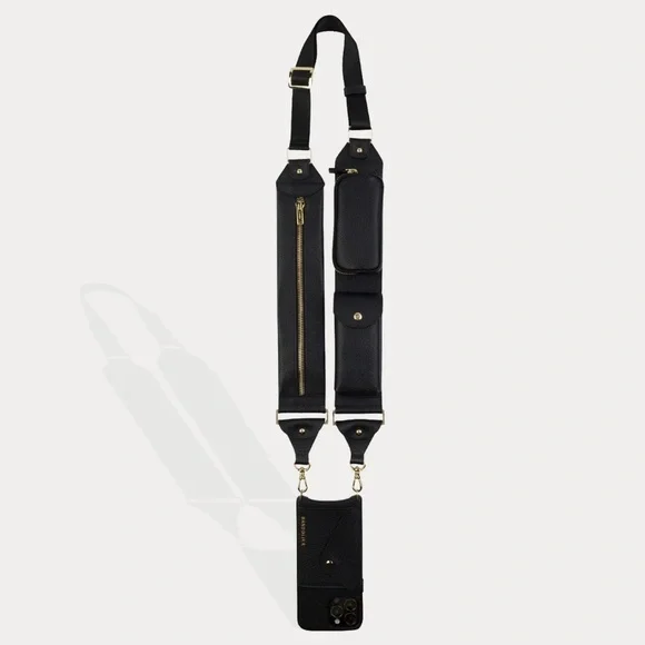 BANDOLIER Billie Crossbody Bag with iPhone 13 Pro case and accessories. - Picture 2 of 12